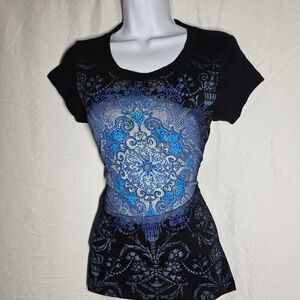2000s y2k boho fairy grunge emo vintage baby tee